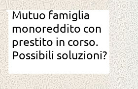 anzianit� si servizio per mutuo con stipendio di 1500 euro