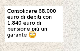 consolidare tre prestiti