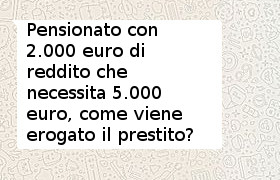 prestito con pensione di 2000 euro