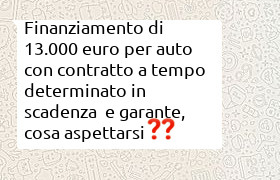 finanziamento auto 13000 euro