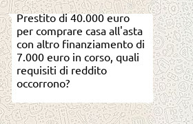 prestito 40.000 euro per casa all'asta