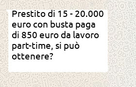prestito 15 o 20000 euro busta paga 850 euro