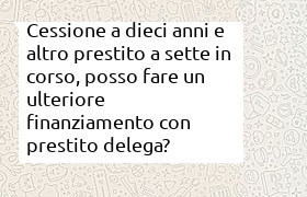 cessione e prestito in corso, aggiungere delega