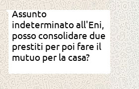 rinegoziazione prestito con rata di 110 euro per chiuderlo prima