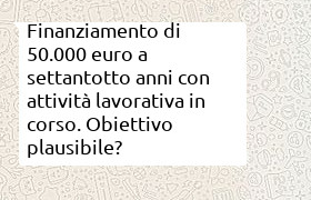 finanziamento 50000 euro a 78 anni