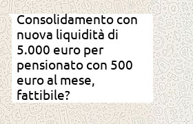 pensionato prestito consolidamento 5000 euro